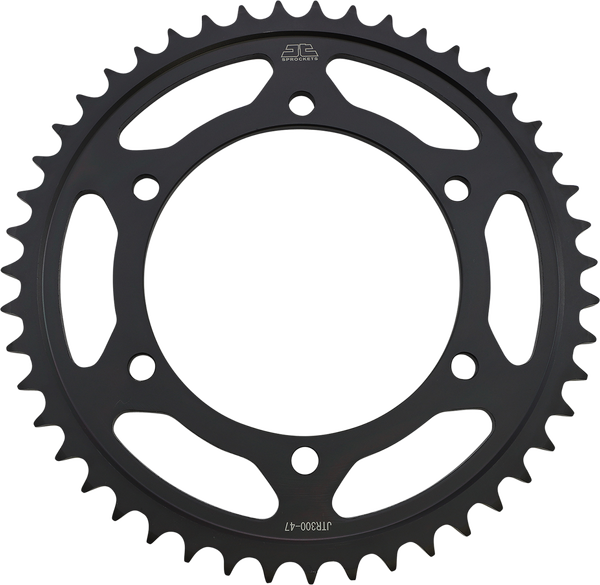 JT SPROCKETS Rear Sprocket 47 Teeth Steel Standard 525 Pitch Type 300 | JTR300.47