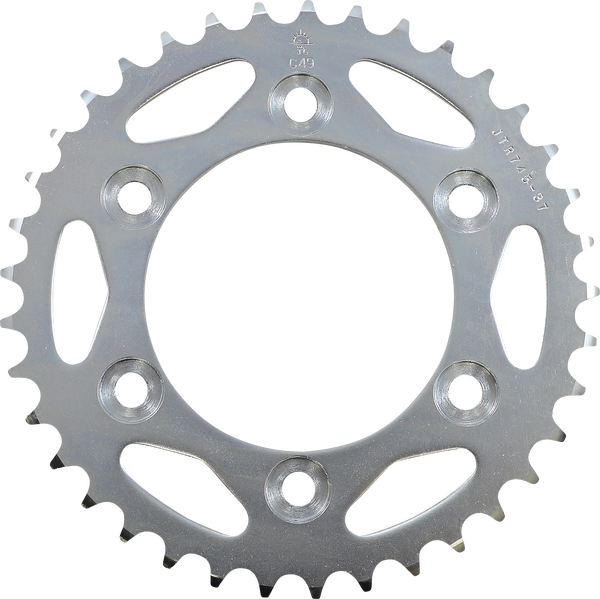 JT SPROCKETS Rear Sprocket 37 Teeth Steel Standard 525 Pitch Type 745 | JTR745.37