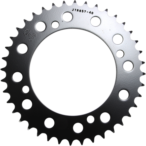 JT SPROCKETS Rear Sprocket 40 Teeth Steel Standard 520 Pitch Type 857 | JTR857.40