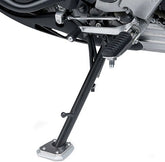 Kappa Specific support in aluminium and stainless steel to widen the surface support area of the original side stand | ES4103K