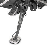 Kappa Specific support in aluminium and stainless steel to widen the surface support area of the original side stand | ES4121K