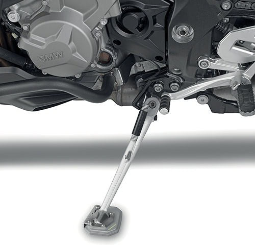 Kappa Specific support in aluminium and stainless steel to widen the surface support area of the original side stand | ES5119K
