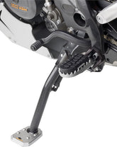 Kappa Specific support in aluminium and stainless steel to widen the surface support area of the original side stand | ES7704K