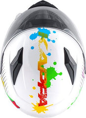 Kappa KJ04 Boom Baby full-face helmet, Glossy White | HKJ04FB910