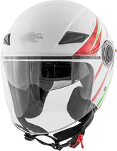 Kappa KV22 Florida Lightning Jet helmet in thermoplastic material, Lightning Italy | HKKV22FLGIT