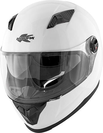 Kappa KV27 Denver Basic Full-face helmet in thermoplastic material, Glossy White | HKKV27BB910