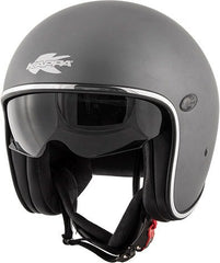 Kappa KV29 Philadelphia Basic Jet helmet in composite fibers, Matt Black | HKKV29BN900