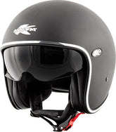Kappa KV29 Philadelphia Basic Jet helmet in composite fibers, Matt Black | HKKV29BN900