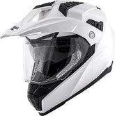 Kappa KV30 Enduro Basic Full-face helmet in thermoplastic material, Glossy White | HKKV30BB910