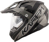 Kappa KV30 Enduro Flash Full-face helmet in thermoplastic material, Matt Titanium / Black | HKKV30FFHTB