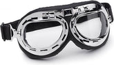 Kappa Protective goggles with chromed shell, transparent lenses, CE homologation | I400SK