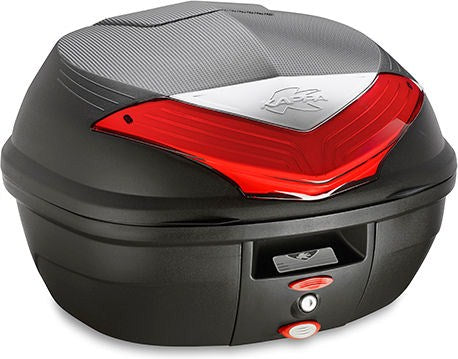 Kappa 35 ltr MONOLOCK® top-case, black with red reflectors | K355N