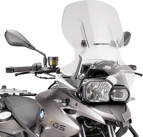 Kappa Specific Airstream sliding wind-screen transparent. Maximum height 53 cm (12 cm of excursion), width 51 cm | KAF5107