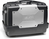 Kappa Top-case, capacity 46 ltr, equipped with silver cover on top-shell | KGR46