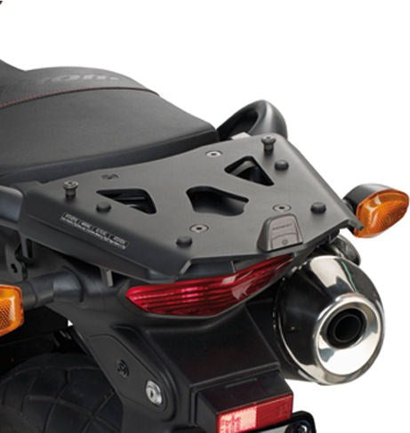 Kappa Specific rear rack in aluminium for MONOKEY® top-case, black | KRA3101