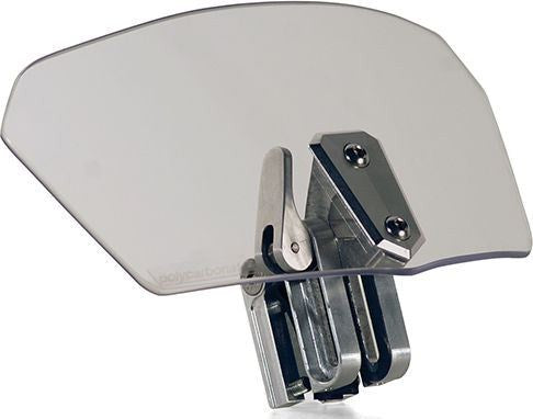 Kappa Universal smoked spoiler mountable to fairings / windscreens 12,5 x 25,0 cm (H x W) | KS180F