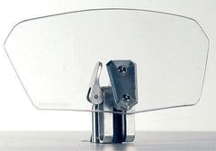 Kappa Universal transparent spoiler mountable to fairings / windscreens, 12,5 x 25,0 cm (H x W) | KS180T