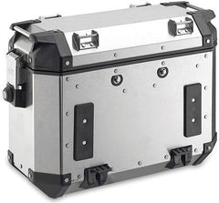 Kappa Pair of side-cases capacity 37 ltr in 1.5 mm thick natural aluminium | KVE37A