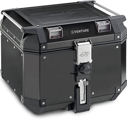 Kappa MONOKEY® top-case capacity 42 ltr in 1.5mm thick aluminium, black painted | KVE42B