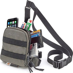 Kappa Leg bag, grey | RA307R2