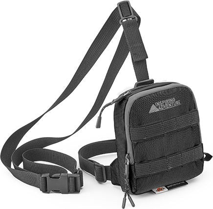 Kappa Leg bag, black | RA307R2BK