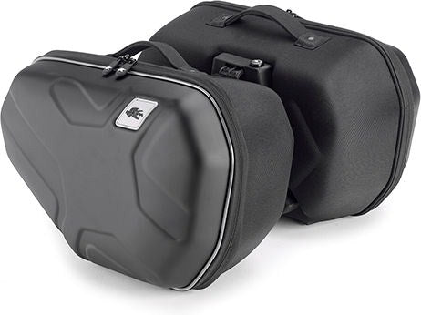 Kappa Pair of thermoformed side bags Easylock, 17 ltr | RA314