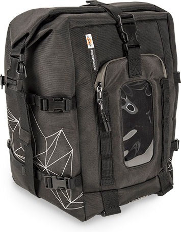 Kappa Expandable black tank bag | RA315BK