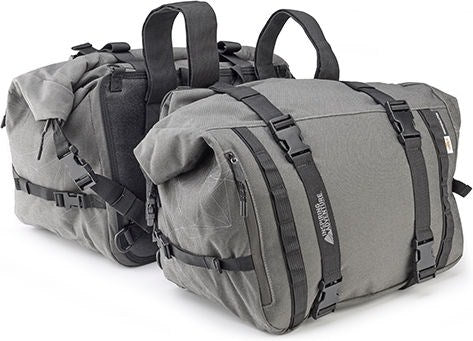 Kappa Pair of side bags, Grey | RA316