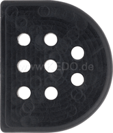 Kedo Cable Gland Rubber for Power Generator Wirinig Loom, suitable for 8 wires | 10259