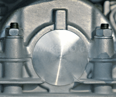 Kedo dummy plug for TDC Viewer, 'Classic' type, Domed, aluminum | 20046