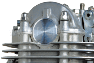Kedo dummy plug for TDC Viewer, 'techno' type, flat, aluminum | 20068