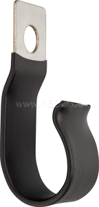 Kedo Cable Clamp, Rubberized, OEM reference # 90,465 to 10,090 (for upper engine bracket, RH) | 21005