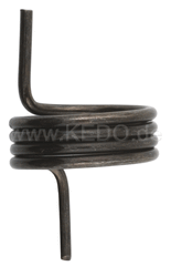 Kedo Spring footpeg, Left, OEM reference # 90508-26277 | 21027