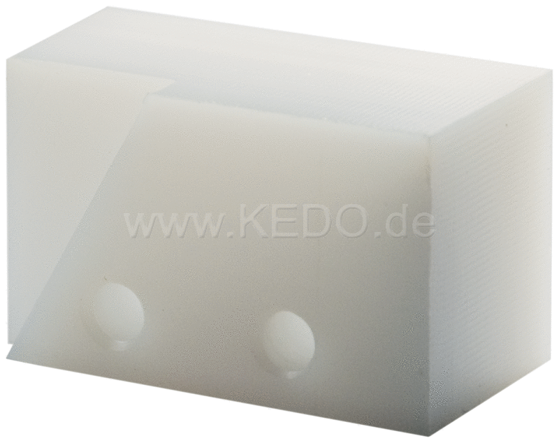Kedo Chain Tensioner block, Early Type w / Flat Top (for early models with steal tank), distance between holes 19mm, OEM Reference # 1T1-22178-01 | 21112