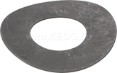 Kedo Donut / Blade ring for Throttle, sliding ring between throttle and rubber handlebar switch, smooth side inwards! d = 59mm outside inside d = 28.2mm, PTFE | 22113