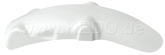 Kedo Rear Fender 'Roadster', GRP, approx. 17cm shorter than OEM, with Bolt Stay for License Plate Bracket 62014 | 22416