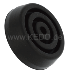 Kedo Rubber Damper between seat and rear fender, round, 1 Piece (OEM Reference # 1L9-24741-00) | 23215