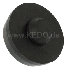 Kedo Rubber Damper between seat and rear fender, round, 1 Piece (OEM Reference # 1L9-24741-00) | 23215