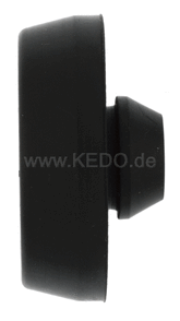 Kedo Rubber Damper between seat and rear fender, round, 1 Piece (OEM Reference # 1L9-24741-00) | 23215