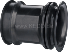 Kedo Rubber Joint Air Box to Carburettor, length 77mm diameter / 55mm carburettor, suitable for VM34SS OEM carburettor, OEM Reference # 48U-14453-00 | 28180