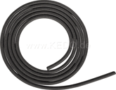 Kedo Foam Rubber Sealing Cord, suitable for air filter lid, length 1m, diameter 3mm, black | 28186