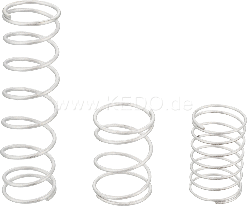 Kedo Spring-Set for Carburettor Diaphragms mikuni VM34SS (Air-Cut, Accelerator Pump Safety Valve) | 28263