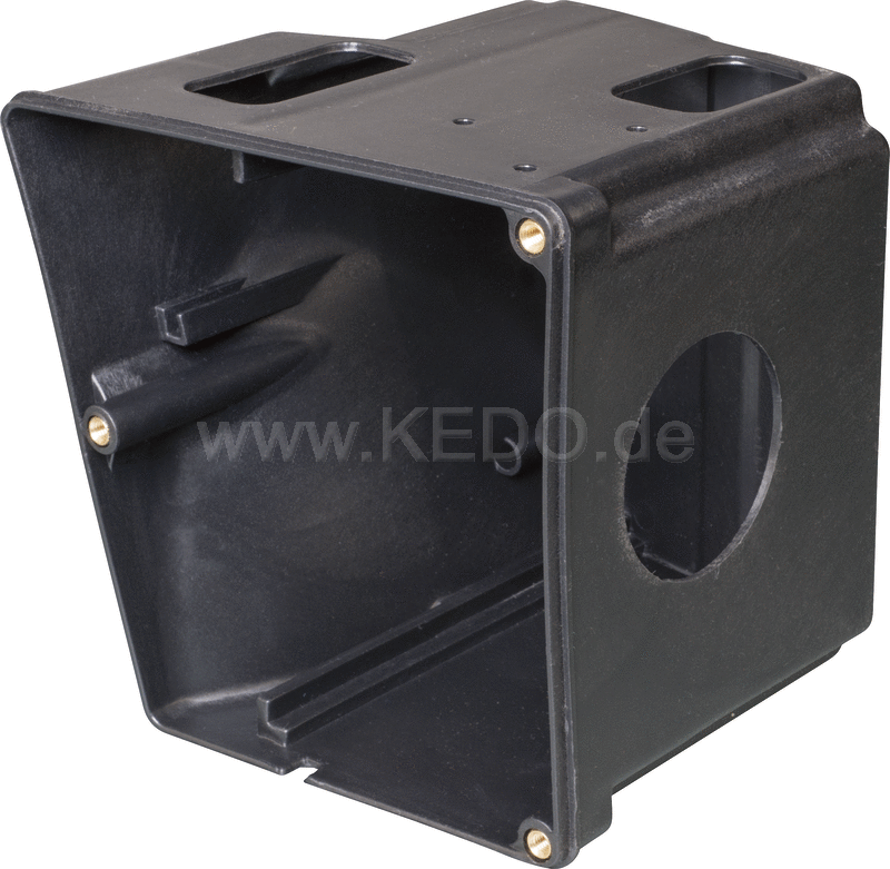 Kedo Air Filter Box (Housing), without riveted mounting plates (see item 28932), OEM reference # 583-14411-01 | 28621