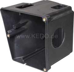Kedo Air Filter Box (Housing), without riveted mounting plates (see item 28932), OEM reference # 583-14411-01 | 28621