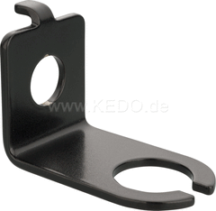Kedo Bracket for rear brake light switch, stainless steel, black, OEM Reference # 1T2-21441-00 | 28777