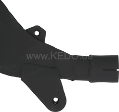 Kedo Replica Silencer, Stainless Steel with Heat Resistant Black Coating (OEM Shape, WITHOUT Heat Shields) | 29175