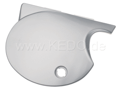 Kedo Replica Side Cover, Left, 'Crystal Silver', painted, without Decal, OEM Reference # 2H0-21711-01-20, 2H0-21711-00-20 | 29303