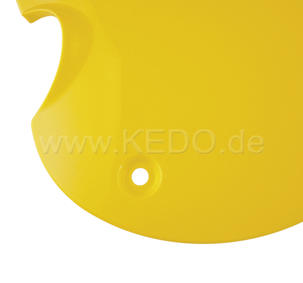 Kedo Replica Side Cover, right, 'Competition Yellow' (without decal), OEM reference # 1T1-21721-10 | 29307