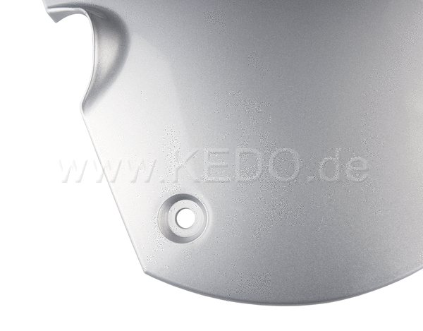 Kedo Replica Side Cover, Right, 'Crystal Silver', painted, without Decal, OEM Reference # 2H0-21721-00-20 | 29311