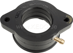 Kedo Intake Manifold (Unrestricted version approx 30-32HP, with Vacuum Fitting for Genuine BST34 Flat Slide Carburettor.) Improved design, Clamp see item 91826 | 29337